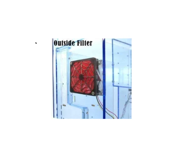 Evercool 120mm Spider Filter Fan - Sleeved - Image 3 of 4