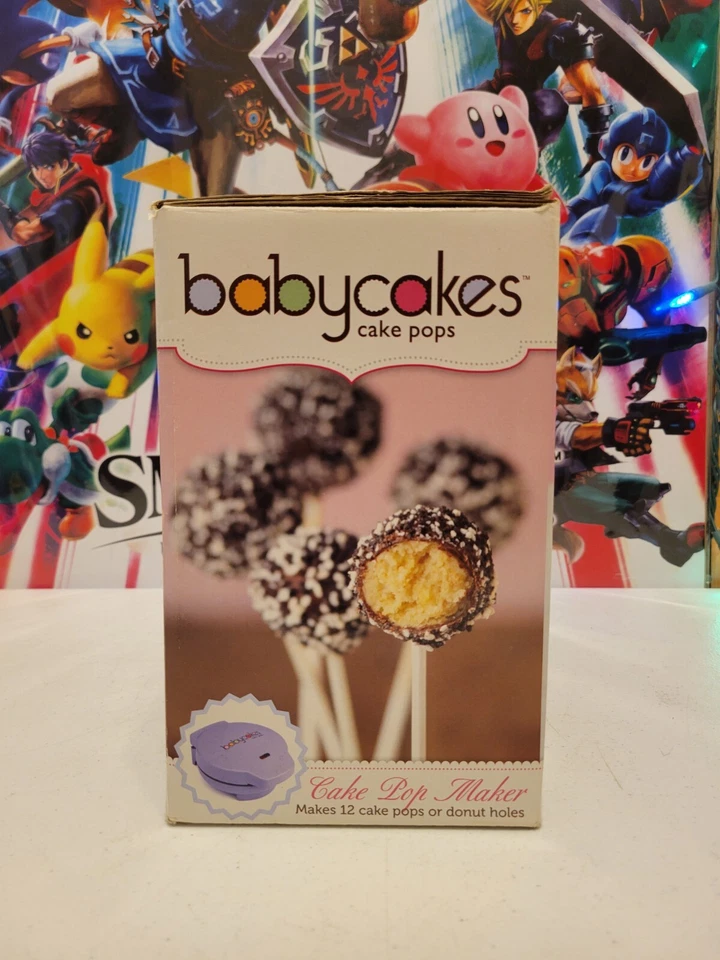 Open-Box Babycakes Cake Pop Donut Hole Maker Kit Makes Dozen Cakes - Изображение 3 из 4