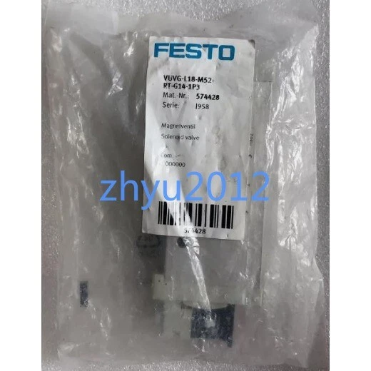 1PC New FESTO VUVG-L18-M52-RT-G14-1P3 574428 Solenoid Valve Free Shipping - Image 3 of 3