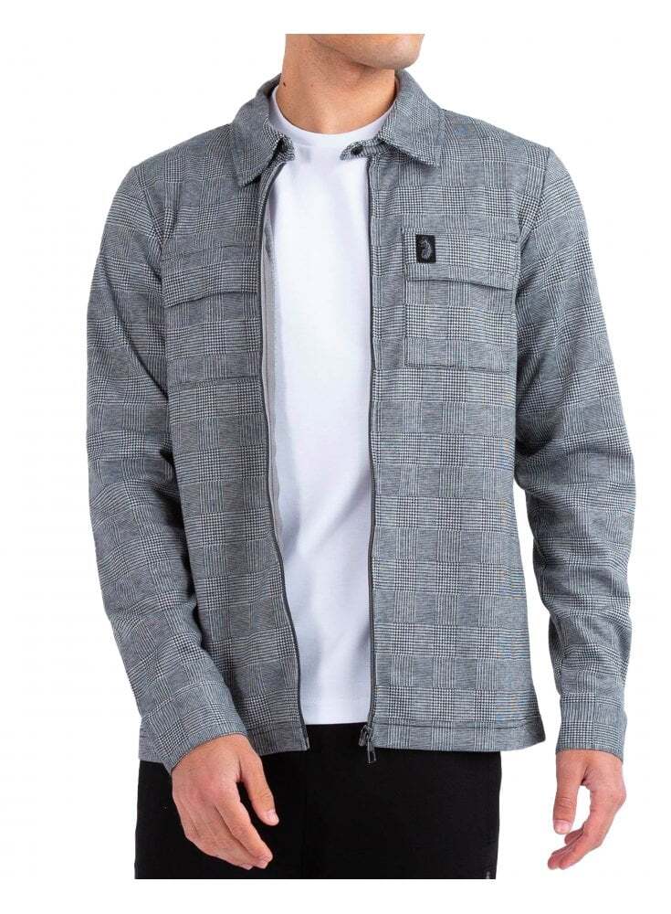 Люк Тайн, 1977, Верхняя рубашка на молнии, цвет древесного угля