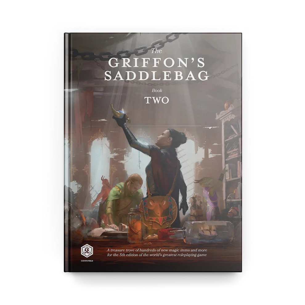 D- D 5E Вторая книга о седельной сумке Гриффонов от Hit Point Press 10290₽
