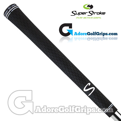 SuperStroke S-Tech Midsize Golfgriffe - schwarz/weiß x 1