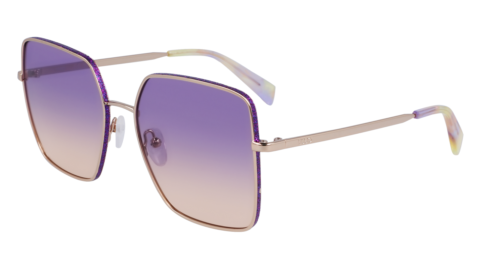 Liu Jo LJ158S 722 Gold Violet Sunglasses for Women - Stylish and Trendy Design