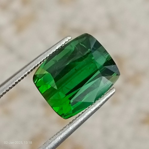 4.2 CT Natural Green Tourmaline Loose Gemstones for Designer Jewelry Making - Picture 9 of 24