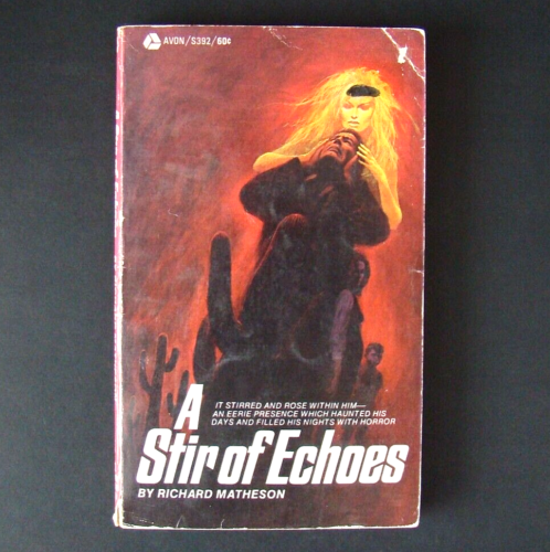 A Stir Of Echoes By Richard Matheson 1969 1st Ed Horror Paperbacks From Hell 60s - Picture 1 of 3