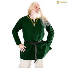 Viking Woolen Tunic Shirt for Cosplay Knight Costume Medieval Renaissance Outfit