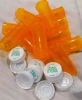 100 Prescription Medicine Plastic Storage Bottles & Lids Dram 8 Size-BRAND NEW