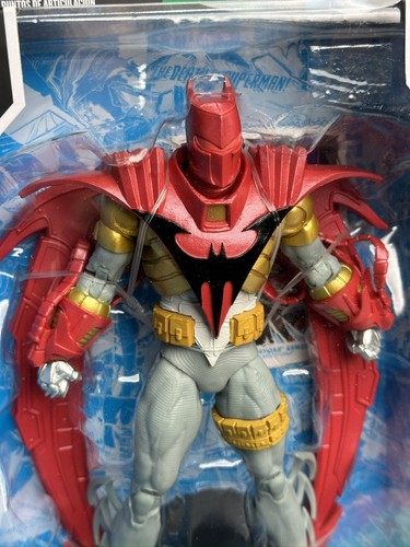 Figura McFarlane DC Multiverse AZRAEL Batman RED Armadura KnightsEnd NUEVO - Imagen 2 de 4