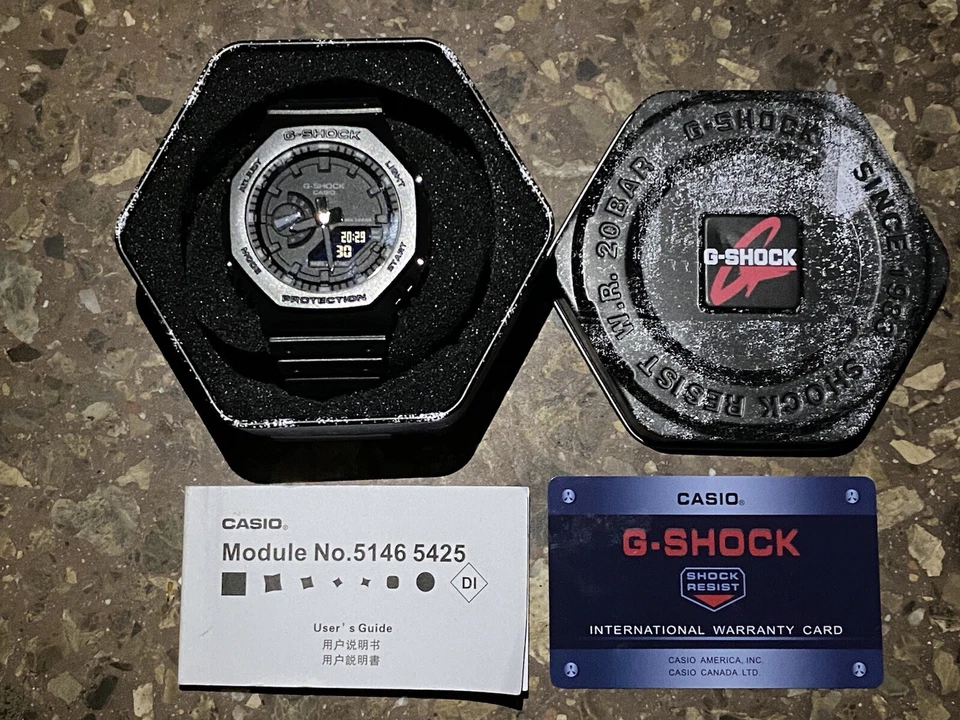 Casio G-Shock GA-2100-1A1, foto 1 de 5