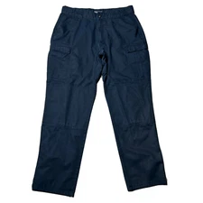 5.11 Tactical TDU Cargo Pants Mens XL Long Blue Straight Leg Ripstop Adjustable