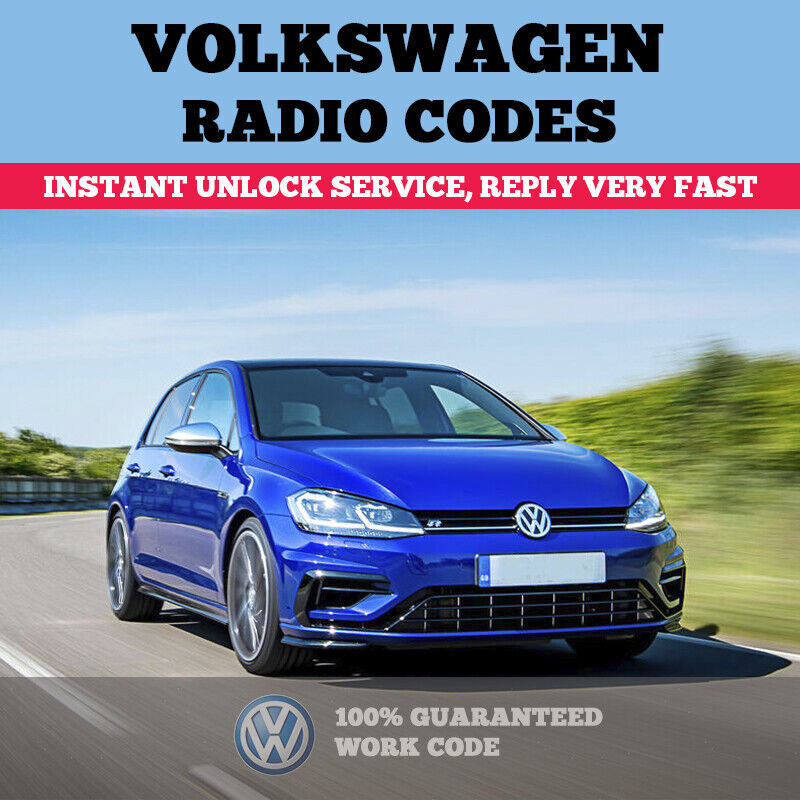 VOLKSWAGEN RADIO CODE