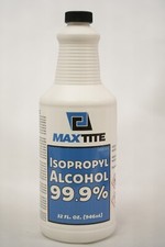 Isopropyl Alcohol 99.9 Anhydrous Laboratory Grade Highest Purity Quart 32oz IPA