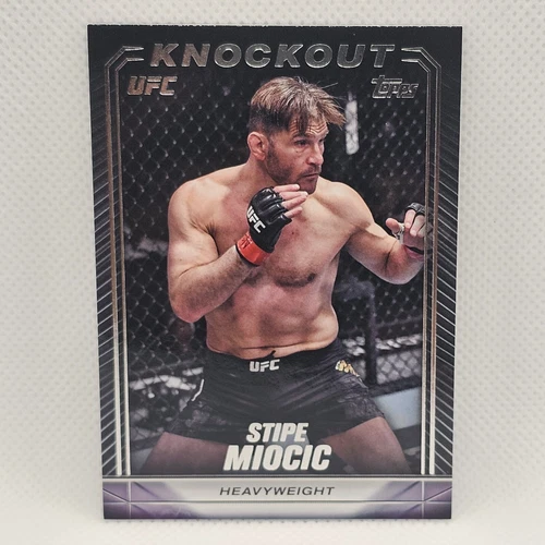 2024 TOPPS UFC KNOCKOUT BASE CARD HEAVYWEIGHT STIPE MIOCIC #81