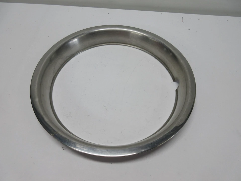 1 OEM 1987-1997 Nissan жесткий кузов D21 Pathfinder стальное колесо хром кольцо красоты - Изображение 2 из 4