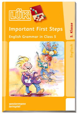 LÜK Buch Important First Steps English Grammar in Class 5 ab 10 Jahren 753