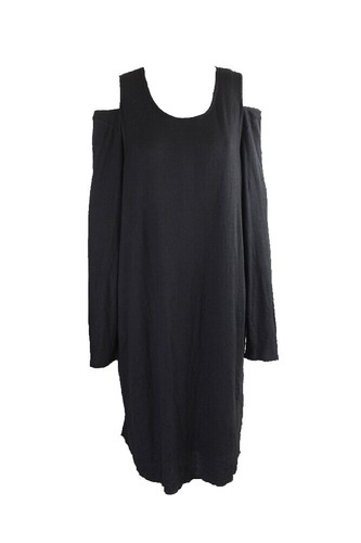 NWT Black Rachel Roy Faux Leather One Shoulder Dress XS | eBay