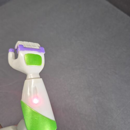 Vintage 2001 Disney Pixar Buzz Lightyear Toy Talking Figure Tested No Wings - Picture 6 of 22