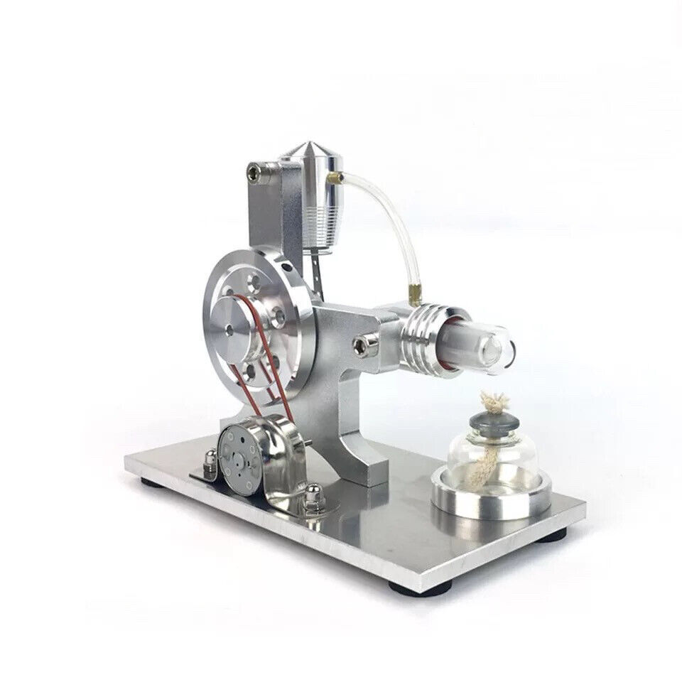 Mini Hot Air Stirling Engine Motor Model Science Education Toy Kit