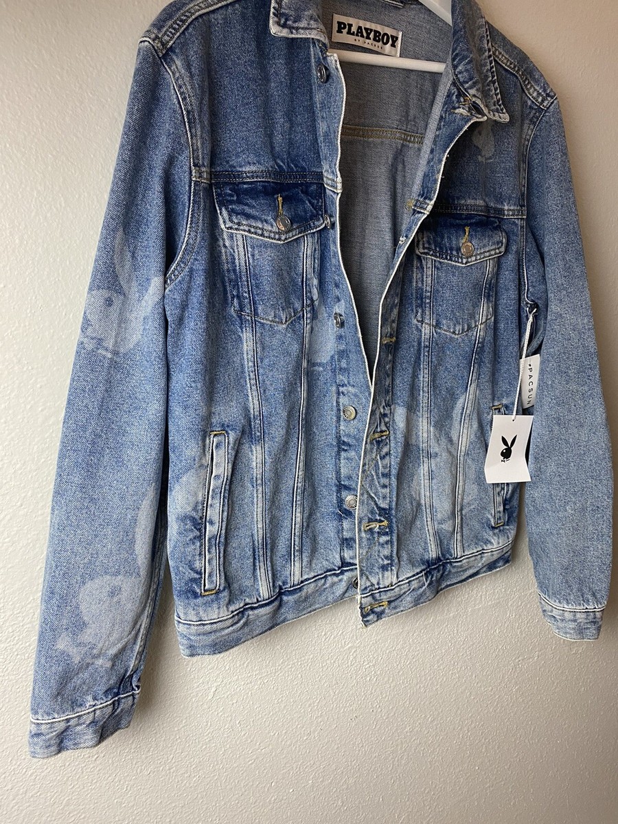 PLAYBOY ネイビー ジャケット Vintage 90s VP Playboy Bunny Playboy Collection Harrington