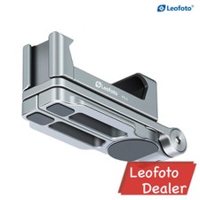 Leofoto PS-2 Phone Stand with Smartphone Clamp for iphone 12 Silver 