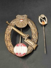 &Ouml;sterreich Austria Leistungsabzeichen Heeressportverband Gewehr Silber +Miniatur