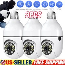 3PCS Wireless Security Camera System Outdoor Home 5G Wifi Night Vision Cam 1080P