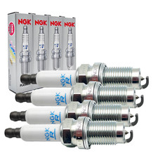 4x NGK 5758 PZFR6R Zündkerzen Für VW Tiguan Passat Jetta Audi A3 Seat Skoda
