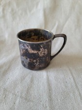 Vintage Silver Plated Oneida Tudor Child's Baby Cup