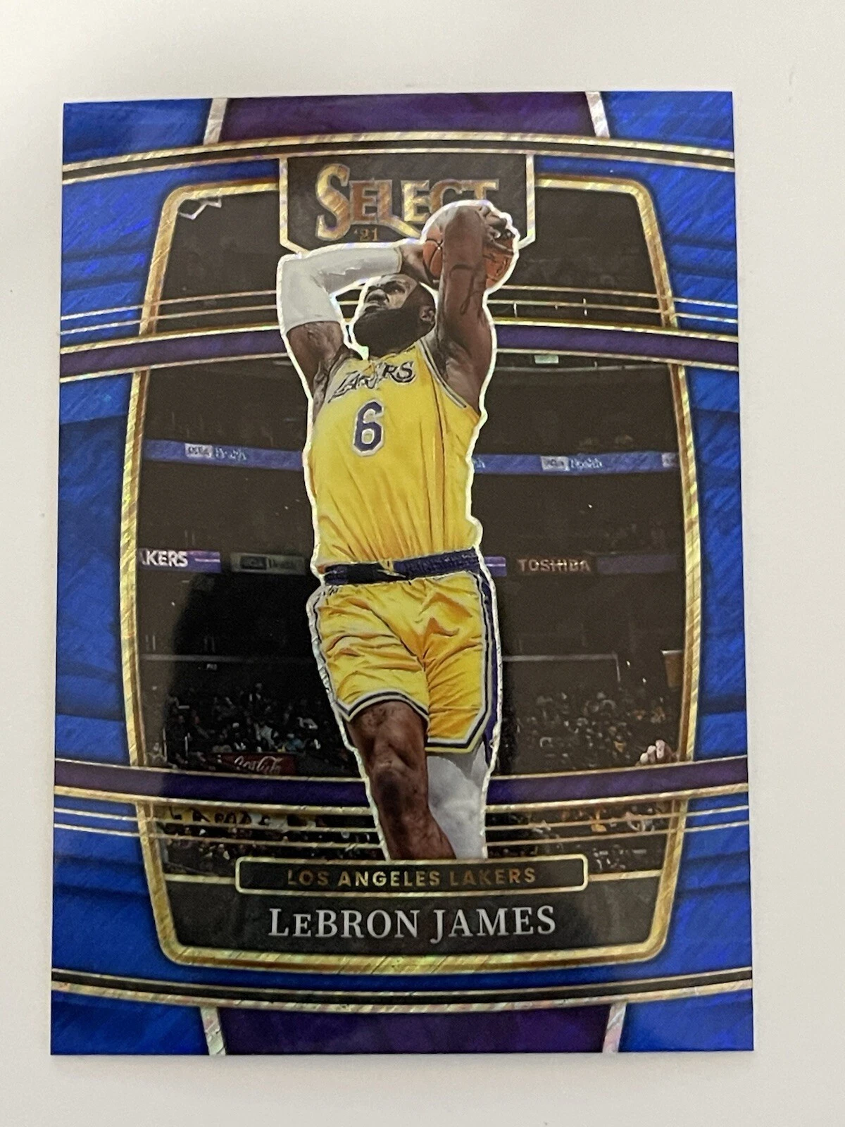 Lebron James trading card