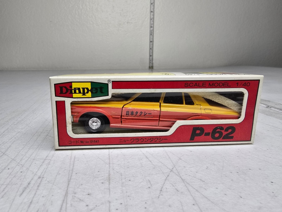 Vintage Yonezawa Diapet P-62 Toyota Crown Taxi 1/40 Scale