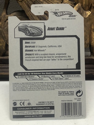 2009 HOT WHEELS New Models Avant Garde 18/42 - Picture 2 of 2