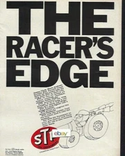 STP  OIL COMPANY 1967 THE RACERS EDGE FOR JIMMY CLARK-MARIO ANDRETTI AD