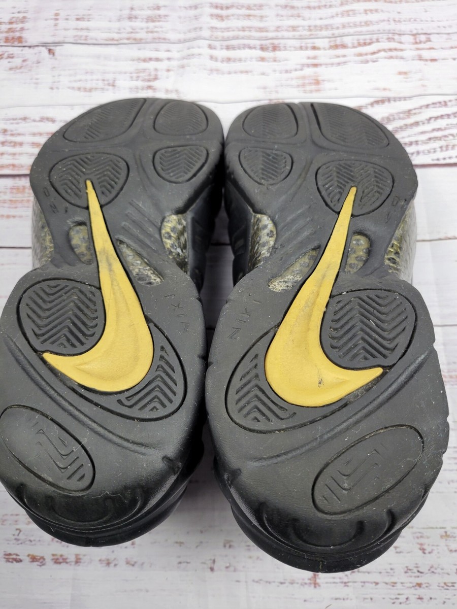 Nike Air Foamposite Pro 9 ブラック/ゴールド NIKE AIR FOAMPOSITE PRO 'Black Metallic Gold' 7.5/WMNS 9/EUR