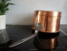 XXL - Kupfer Stieltopf Stielkasserolle Kasserolle Kupfertopt Marmeladen Topf 7 L