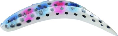 Yakima Bait 955-RBOW Flatfish F-7 Wiggling Plug 2-1/4 in Rainbow Trout
