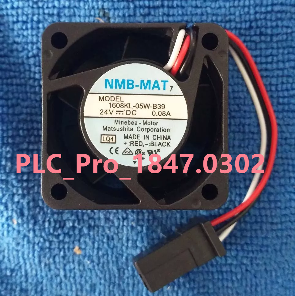 Ventilateur 40x40x20mm 1608KL-05W-B59 24V 0.11A - 3 Broches, Neuf