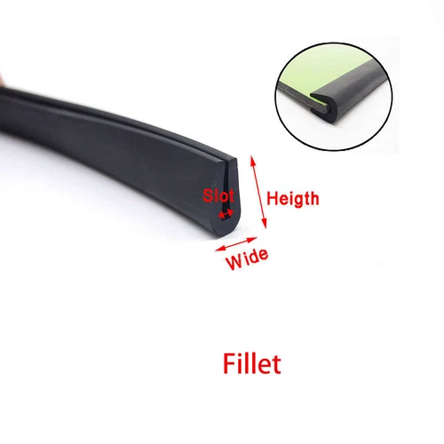 1 mm-14 mm U-Profil Gummidichtung Kantenschutz Fassungsprofil Gummiprofil - Bild 8 von 15