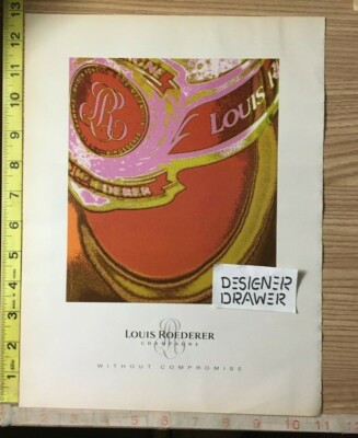 Louis Roederer Champagne 2000 Print Ad Advertisement: Without Compromise