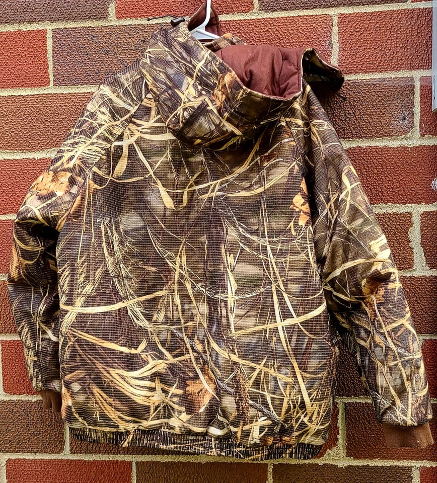 Abrigo Chaqueta Hombre WHITEWATER DUCKS UNLIMITED Advantage Wetlands Camuflaje XL Foto 3 de 4