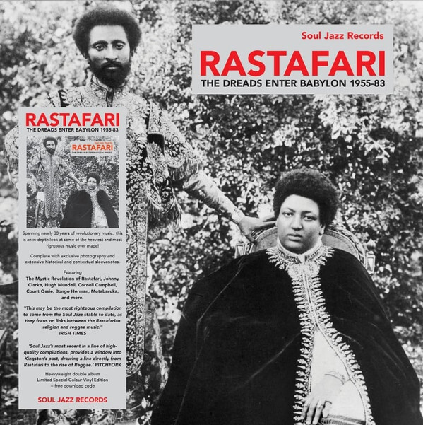英LP Various Rastafari: Dreads Enter Babylon 1955-1983 (2LP) (Bl SJRLP544C Soul Jazz Records UK /00493 Various - Rastafari (The Dreads Enter Babylon 1955-83) (2xLP