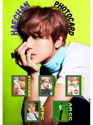 NCT 127 HAECHAN Sticker Official Photocard Photo card PC NCT127 | eBay