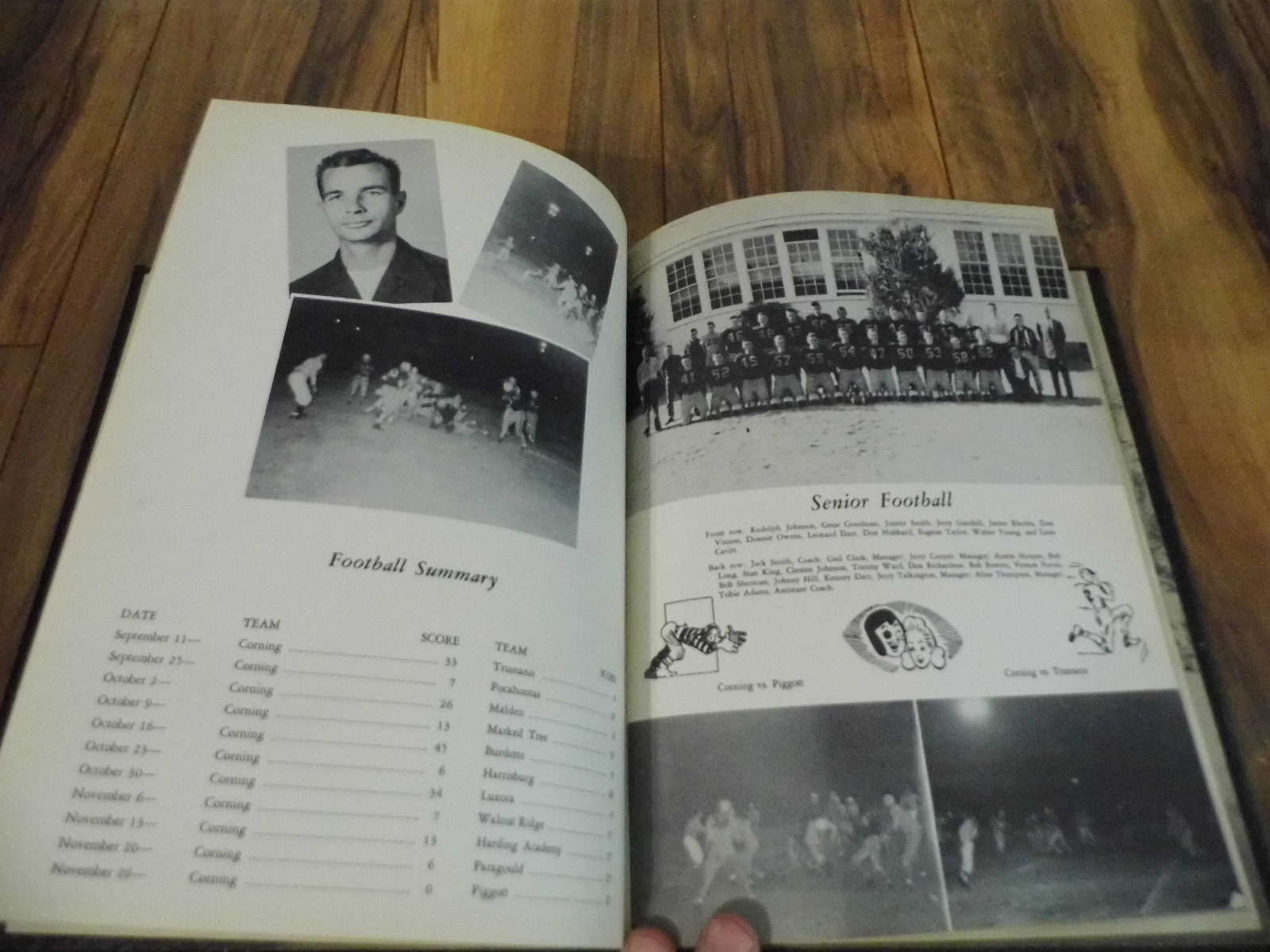 CORNING HIGH SCHOOL Yearbook 1954 BOBCAT Corning, Arkansas eBay