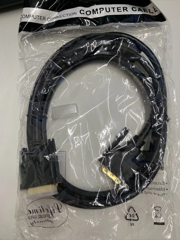 2m DVI-D 18+1pin Male to Male Cable Digital Video Lead (1090-020) - Image 4 of 4