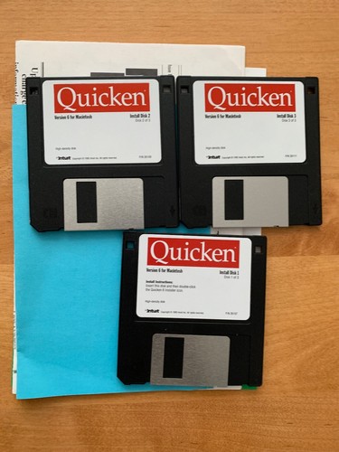 Vintage 1996 Intuit Quicken Personal Finance Software for Apple Macintosh (v.6) - Picture 3 of 3