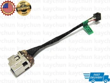 For HP SleekBook 15-b011nr 15-b012nr DC IN Power jack cable charging port
