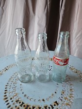 Bottiglia In Vetro Originale Coca Cola Vuote Collezione Tris