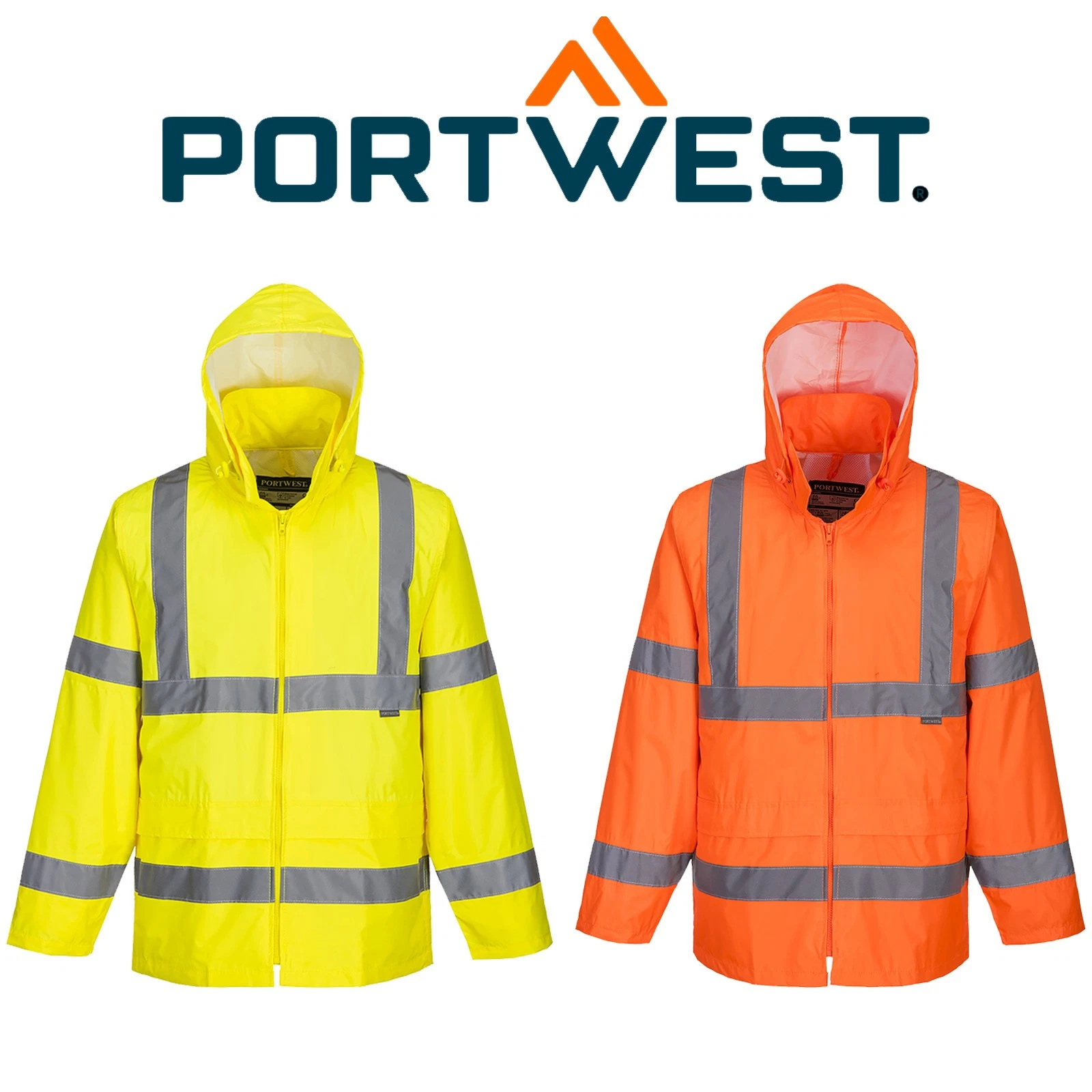 Portwest Hi Vis Waterproof Windproof Reflective Vented Rain Jacket Raincoat H440
Opens in a new wind
