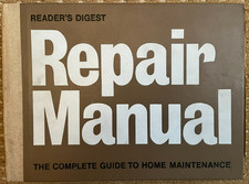 Readers Digest Vintage Repair Manual Home Maintenance Guide 1st Edition 1972