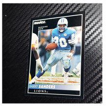 Pinnacle 1992 Barry Sanders #15 Detroit Lions NFL Football Card