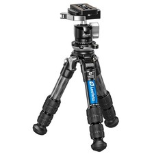 Leofoto LS-223CEX X Verison Ground Mini Tripod with Integrated Leveling Head